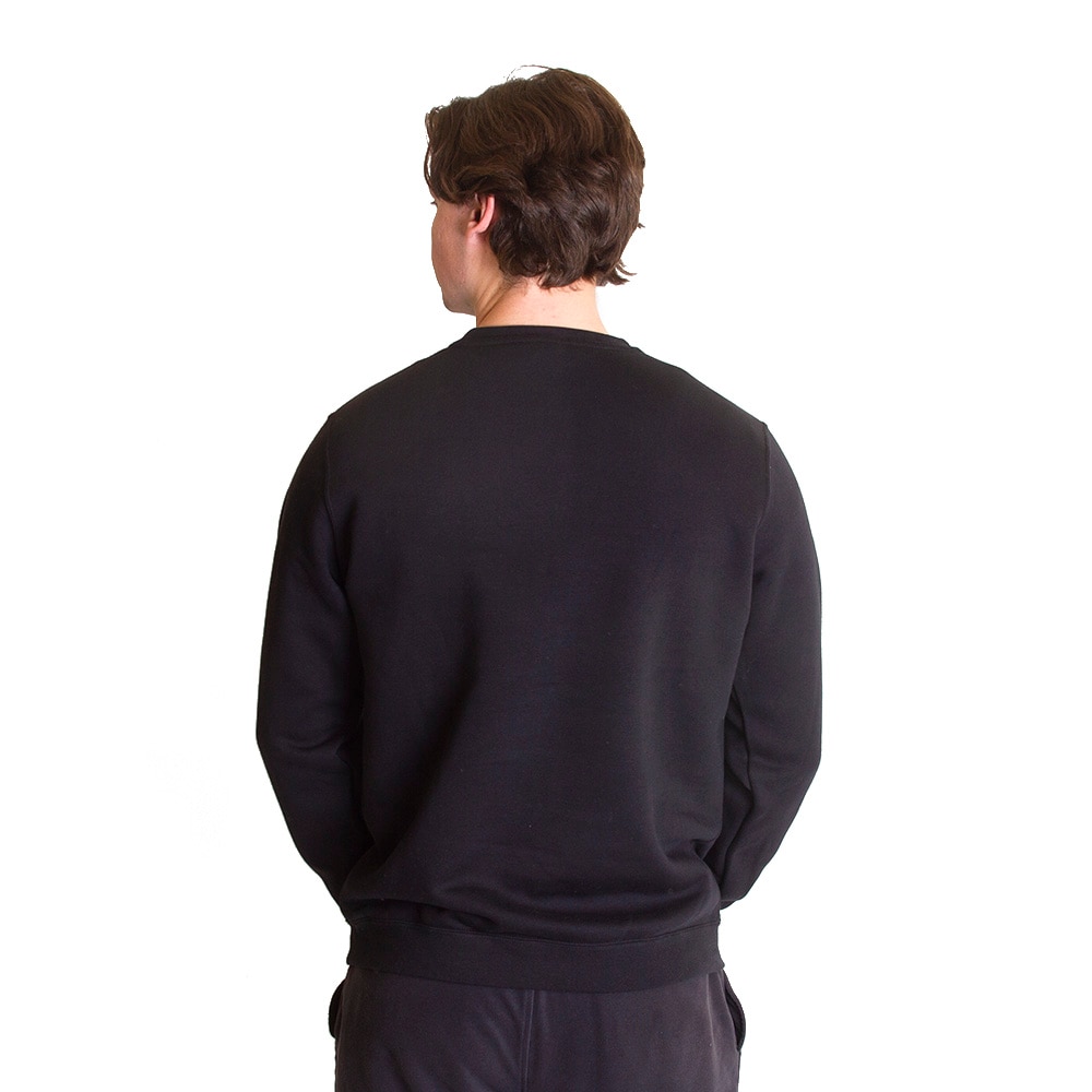 Fighting Duck, Nike, Black, Pullover, Cotton Blend, Men, Unisex, Division Street, Ducks of a Feather, Sweatshirt, 751008